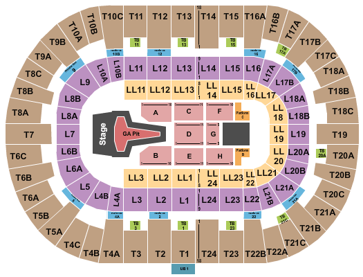 Pechanga Arena Phil Wickham Seating Chart